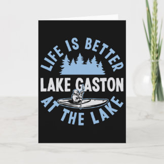 Tarjeta Matching Lake Gaston Vacation Life Is Better At Th
