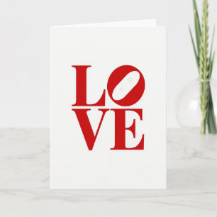 Tarjeta Mate de Corazones de Amor