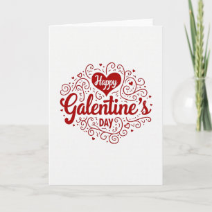 Tarjeta Mate de Mejor Amiga en Galentines