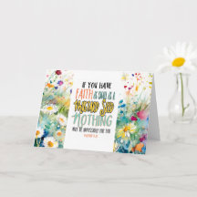 Mateo 17:20 Fe como verso de la biblia de semillas