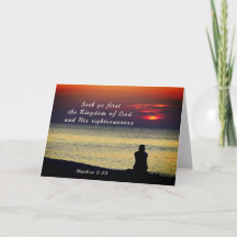 Mateo 6:33 Buscar el primer reino de Dios Océano