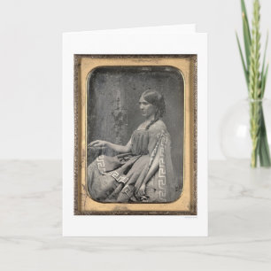 Tarjeta Matilda C. Heron [CA 1850]