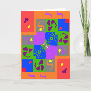 Tarjeta Matisse Style Shapes