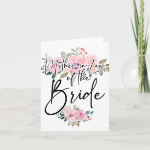 Tarjeta Matrimonio de la Novia