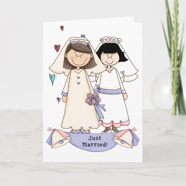 Tarjeta matrimonio homosexual (Anverso)