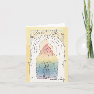 Tarjeta Matrimonio homosexual o unión Notecard