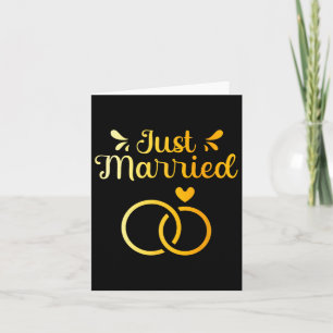 Tarjeta Matrimonio recién casado Boda Groom Esposo de novi