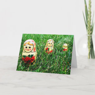 Tarjeta Matryoshka