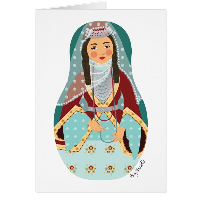 Tarjeta Matryoshka armenia (Frente)