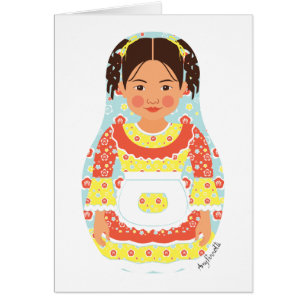 Tarjeta Matryoshka chilena