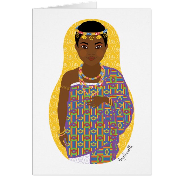 Tarjeta Matryoshka ghanesa (Frente)
