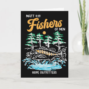 Tarjeta Matt 419 Pescadores De Hombres Cristianos Padres P