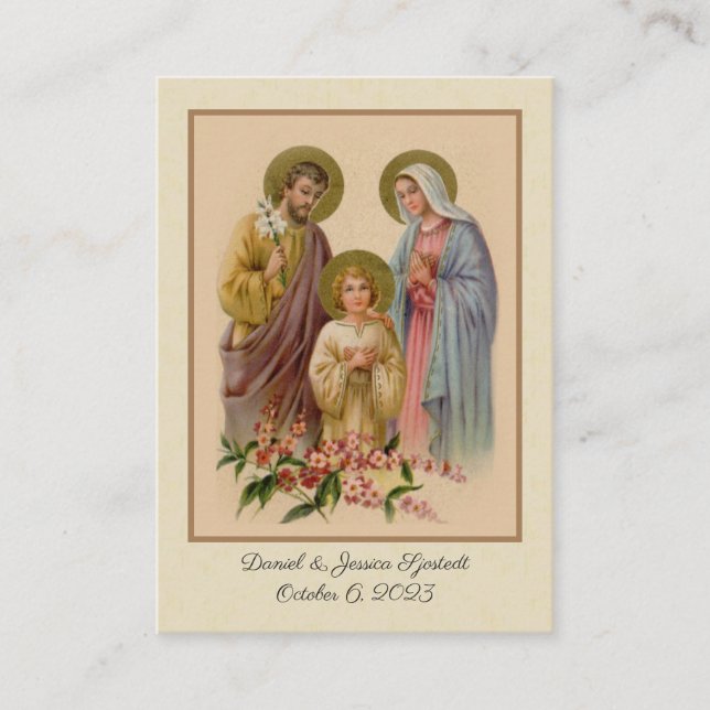 Tarjeta Matt & Haley Wascher Place (Anverso)