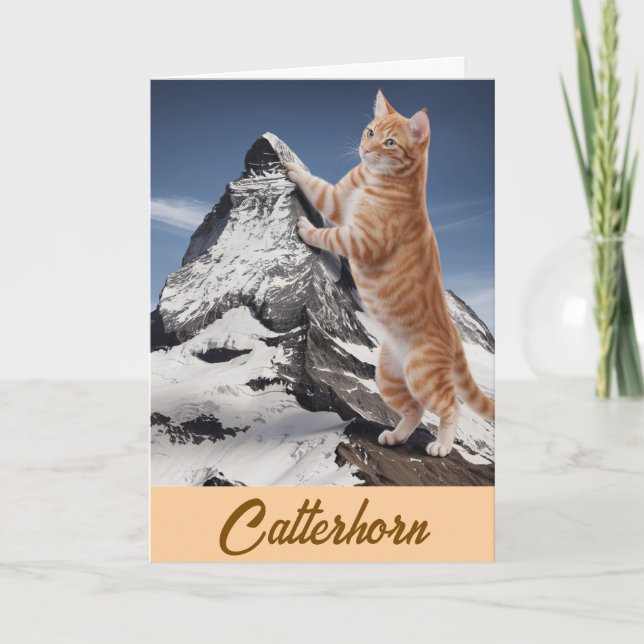 Tarjeta Matterhorn Tabby (Anverso)