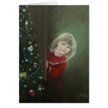 Tarjeta matutina para navidades