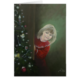 Tarjeta matutina para navidades