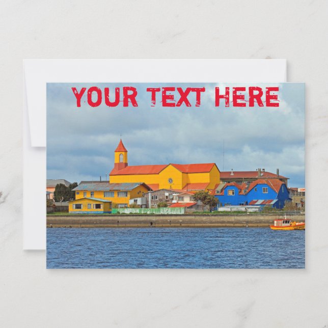 Tarjeta Maullin personalizable, Chile (Anverso)