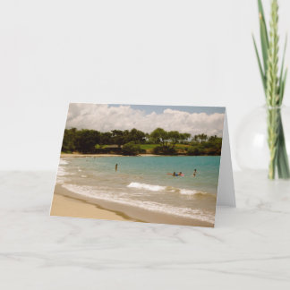 Tarjeta Mauna Kea, playas de Hawai