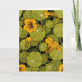 Tarjeta Maurice Pillard ( dit Verneuil ) Floral Art Nouvea