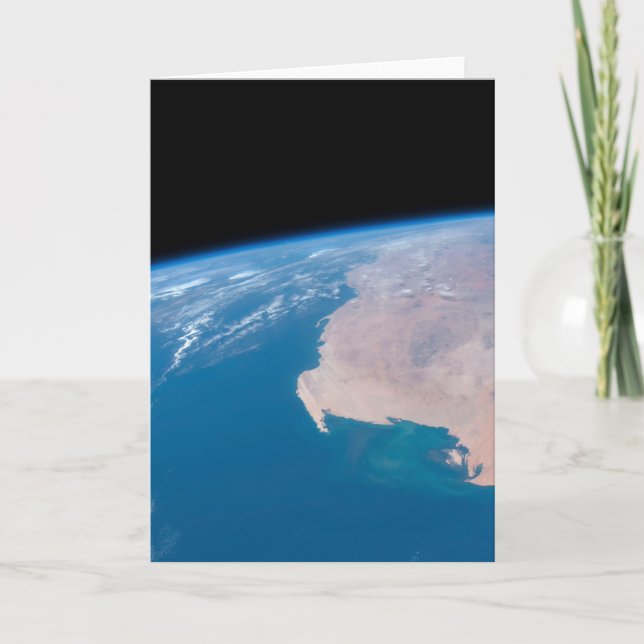 Tarjeta Mauritania Y Sahara Occidental Frente A Las Costas (Anverso)