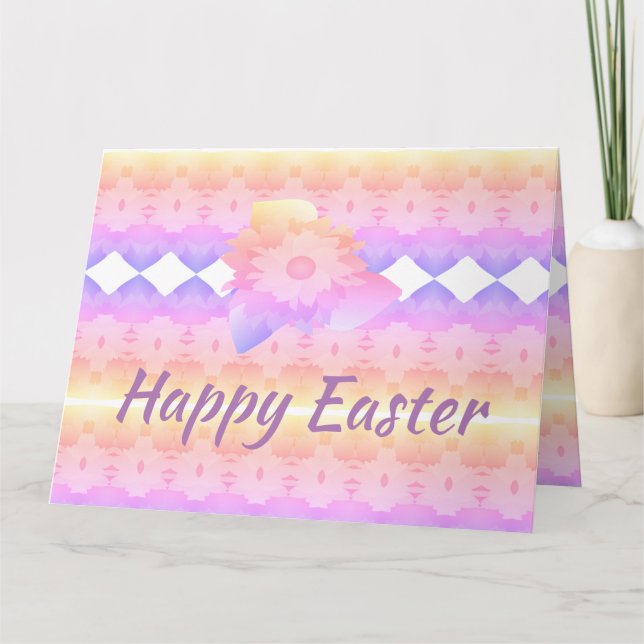 Tarjeta Mauve y amarillo (Anverso)