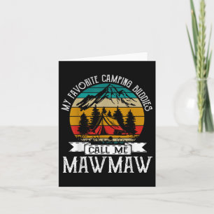 Tarjeta Mawmaw Camper, mis compañeros favoritos de camping