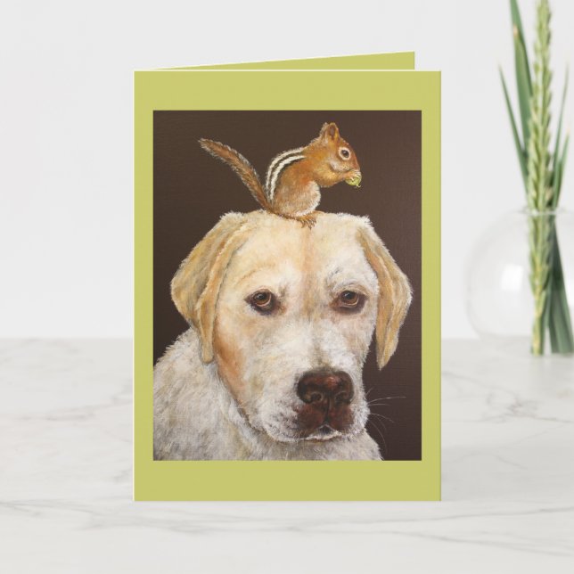 Tarjeta Max y Mr. Chipmunk (Anverso)