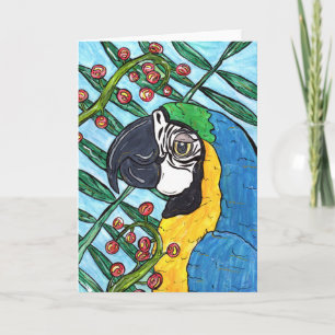 Tarjeta Máximo el Macaw