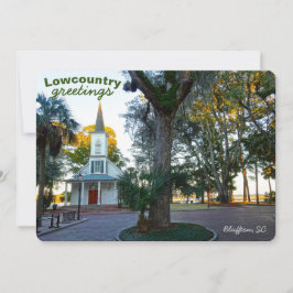 Tarjeta May River Chapel Palmetto Bluff Bluffton SC