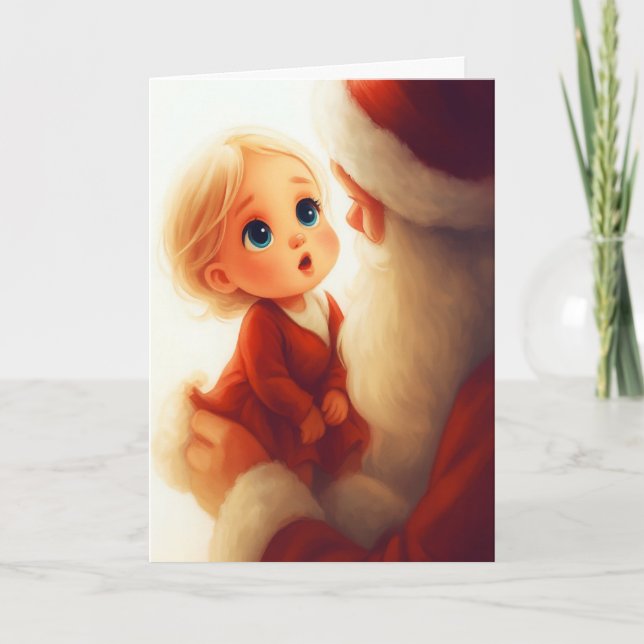 Tarjeta May the Wonder of Christmas Stay with you all year (Anverso)