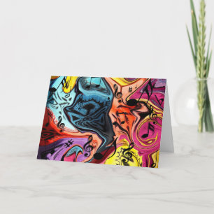 Tarjeta Mayhem musical