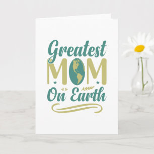 Tarjeta Mayor ambientalismo de mamá en Día de la Madre ter