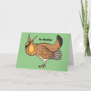 Tarjeta Mayor ilustracion de personalizado de pollo de pra