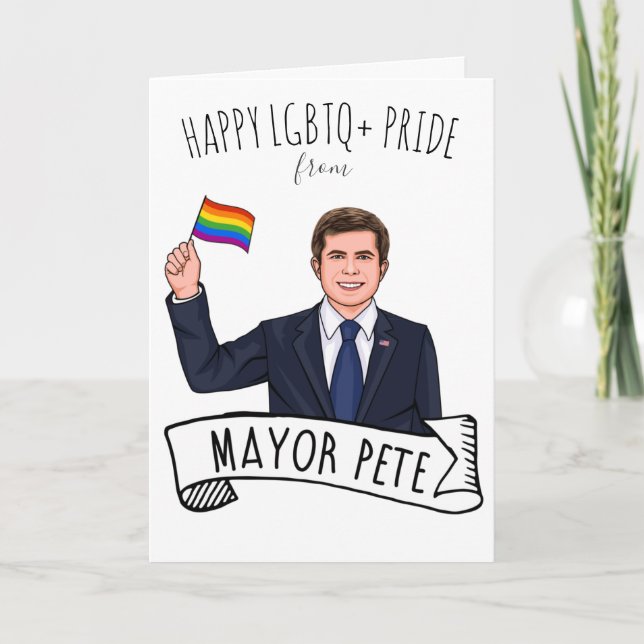 Tarjeta Mayor Pete Pride (Anverso)
