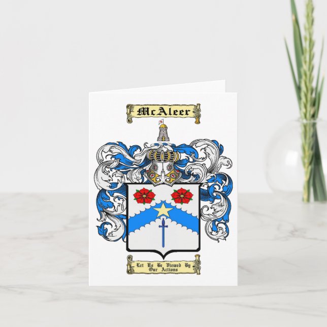 Tarjeta McAleer (Anverso)