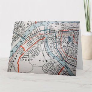 Tarjeta McKeesport, mapa de cosechas de PA