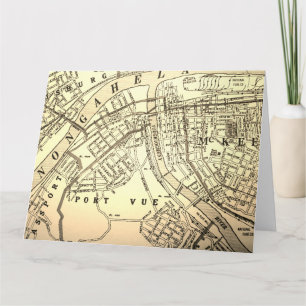 Tarjeta McKeesport, mapa de cosechas de PA