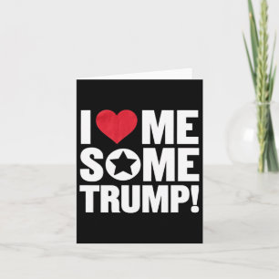 Tarjeta Me amo un poco de Trump - Guay ama a Trump 2024