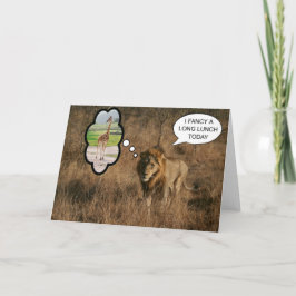 Tarjeta Me apetece una comida larga