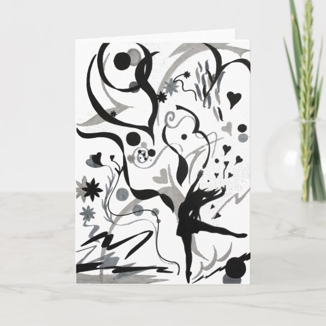 Tarjeta ¡Me Encanta Bailar! (Anverso)