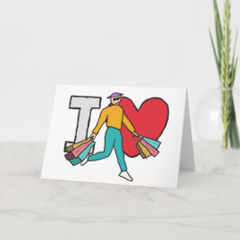 Tarjeta Me encanta comprar