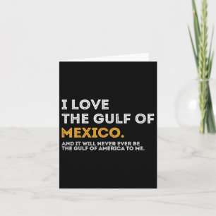 Tarjeta Me Encanta El Golfo De México Golfo De Estados Uni