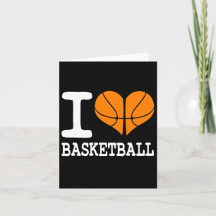 Tarjeta Me encanta el regalo de los amantes de los deporte