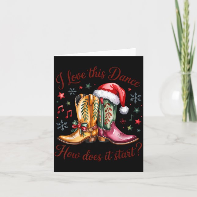 Tarjeta Me encanta este baile ¿Cómo empieza el baile en lí (Anverso)