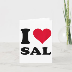 Tarjeta Me encanta la Sal _1