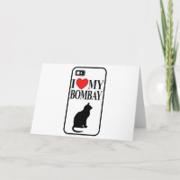 Me encanta mi gato de Bombay