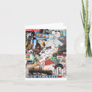 Tarjeta Me encanta NYC notecard