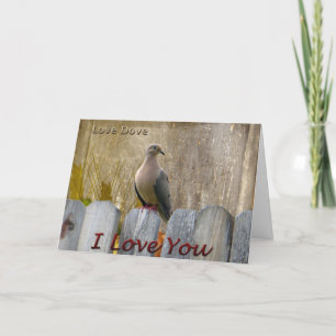 Tarjeta Me Encanta Que Ames A Dove
