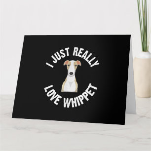Tarjeta Me Encanta Realmente El Perro Lupa - Amante De Los