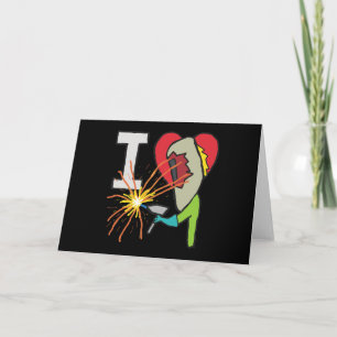 Tarjeta Me encanta soldar